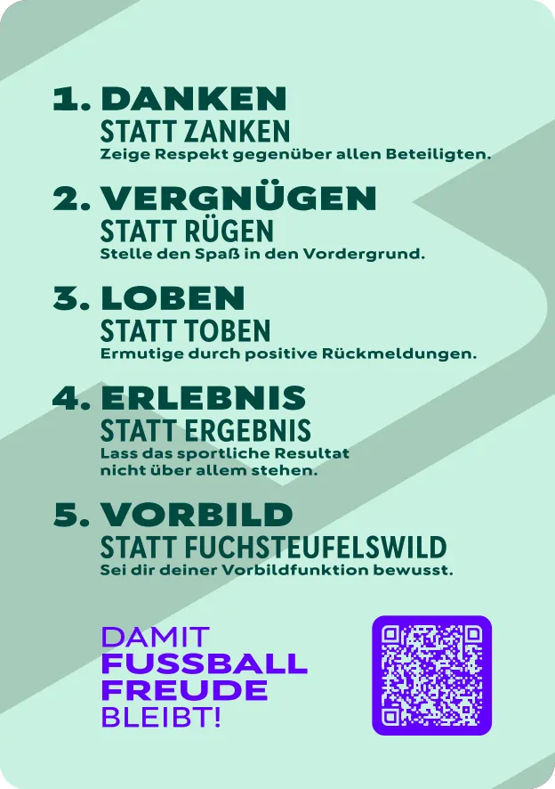 DFB Fair Play Karte Seite 2